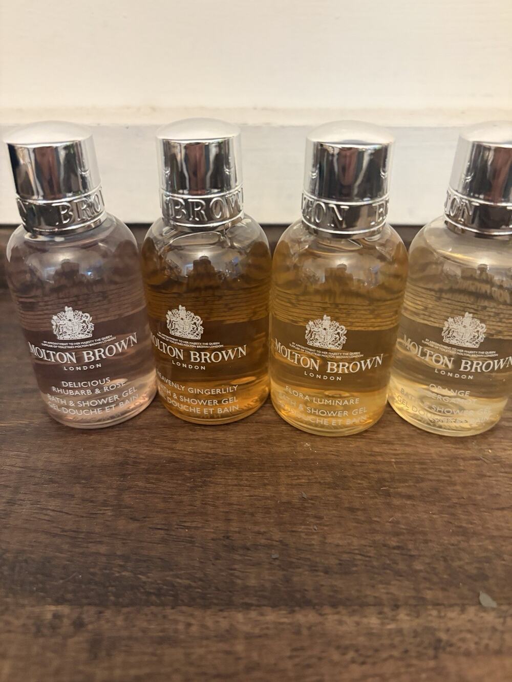 Molton Brown Bath & Body Wash Bundle x4 | 1.7 Travel Size | New Lot